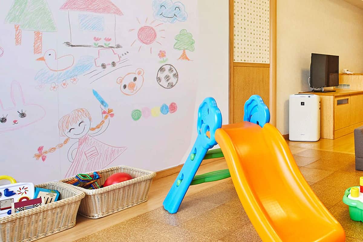 標準客房, 2 張單人床, 非吸煙房 (Kids Pleasure, Type A, Tower Building) | 高級寢具、客房內保險箱、書桌、遮光布/窗簾