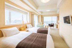 Zimmer, Eckzimmer (Terrace 4people, Tower Building)