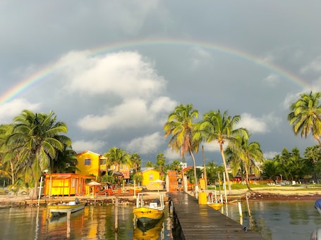 Front of property. Tropical Paradise Hotel