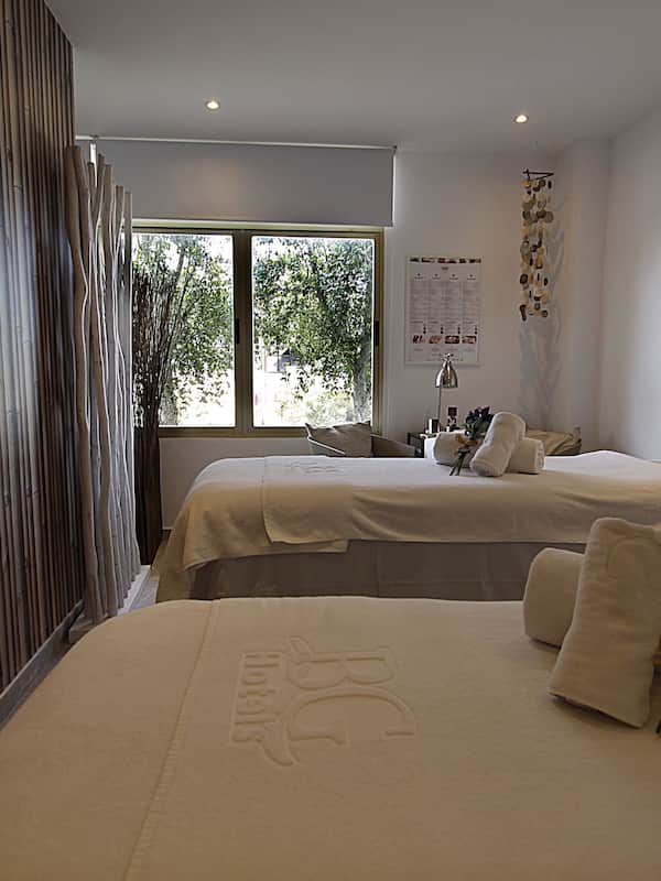 Body treatments, facials, manicures and pedicures, massages