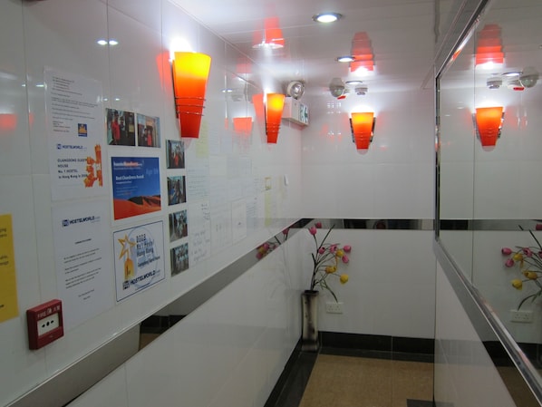 Interior entrance