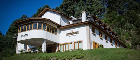 Façade de l’hébergement