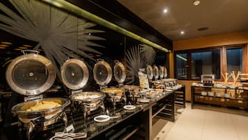 Daily buffet breakfast (USD 13 per person)