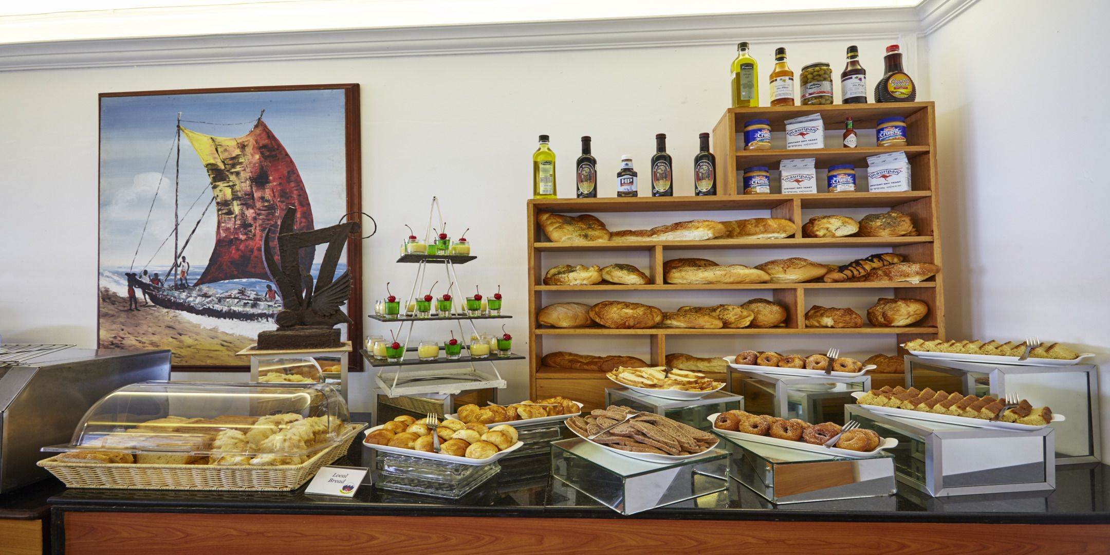 Morgenmadsbuffet hver dag mod et gebyr