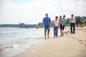 In Strandnähe, Strandtücher
