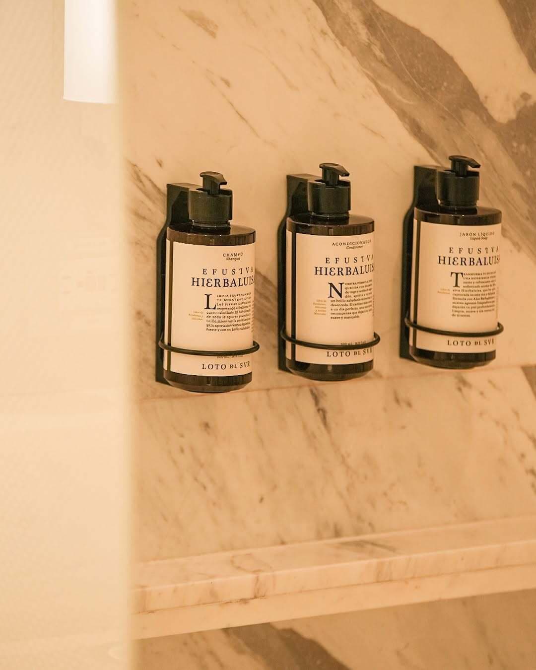 free toiletries, hair dryer, bathrobes, towels