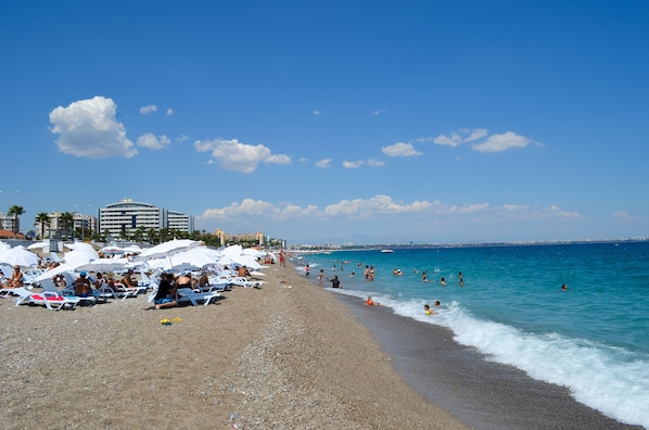 Plage à proximité, serviettes de plage