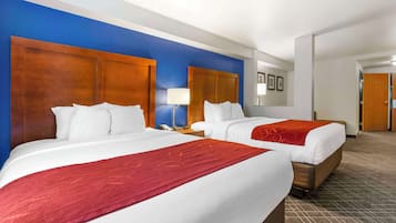 Pillow-top beds, individually decorated, individually furnished, desk