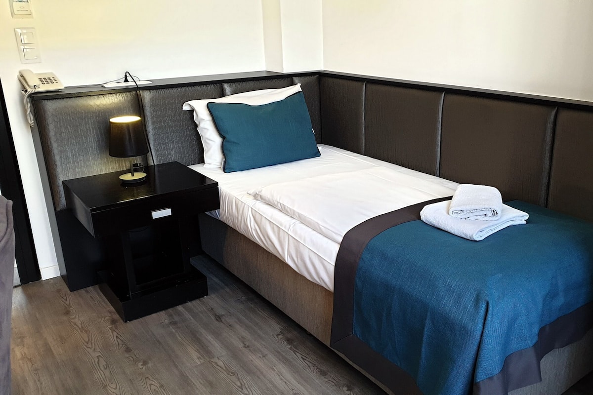 Chambre Simple Économique, 1 lit une place | Minibar, coffres-forts dans les chambres, chambres insonorisées