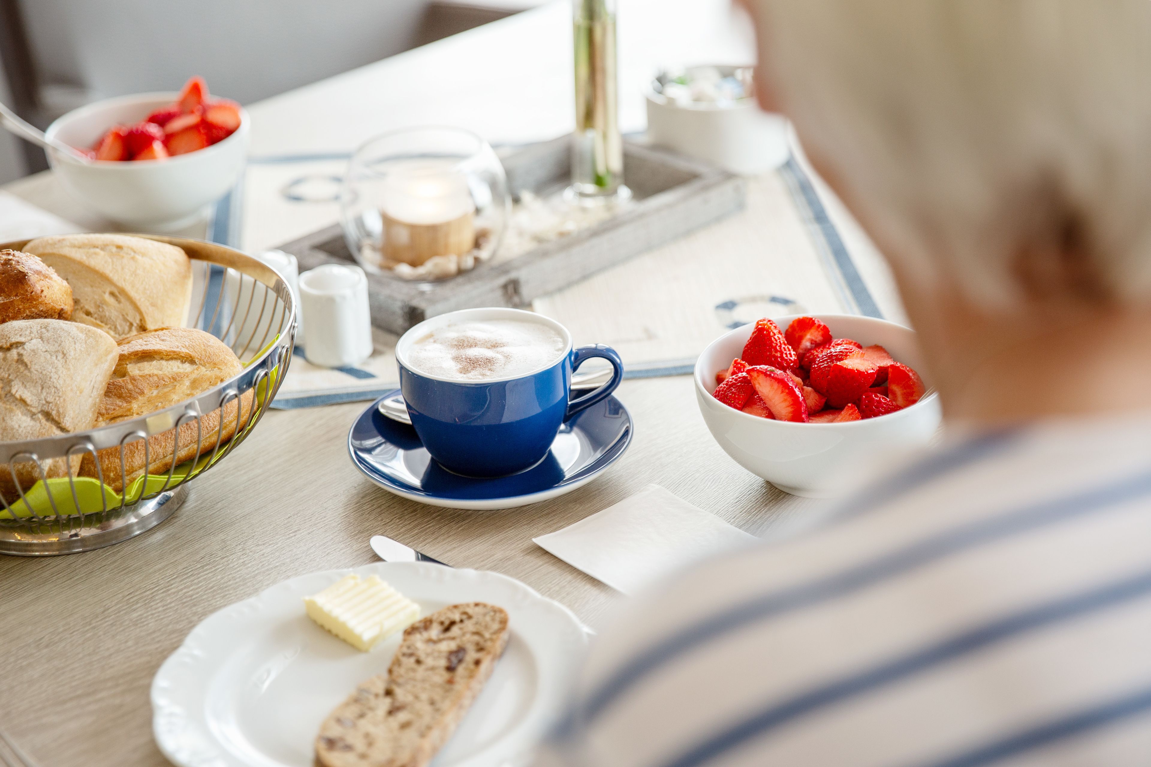 daily buffet breakfast (eur 13 per person)