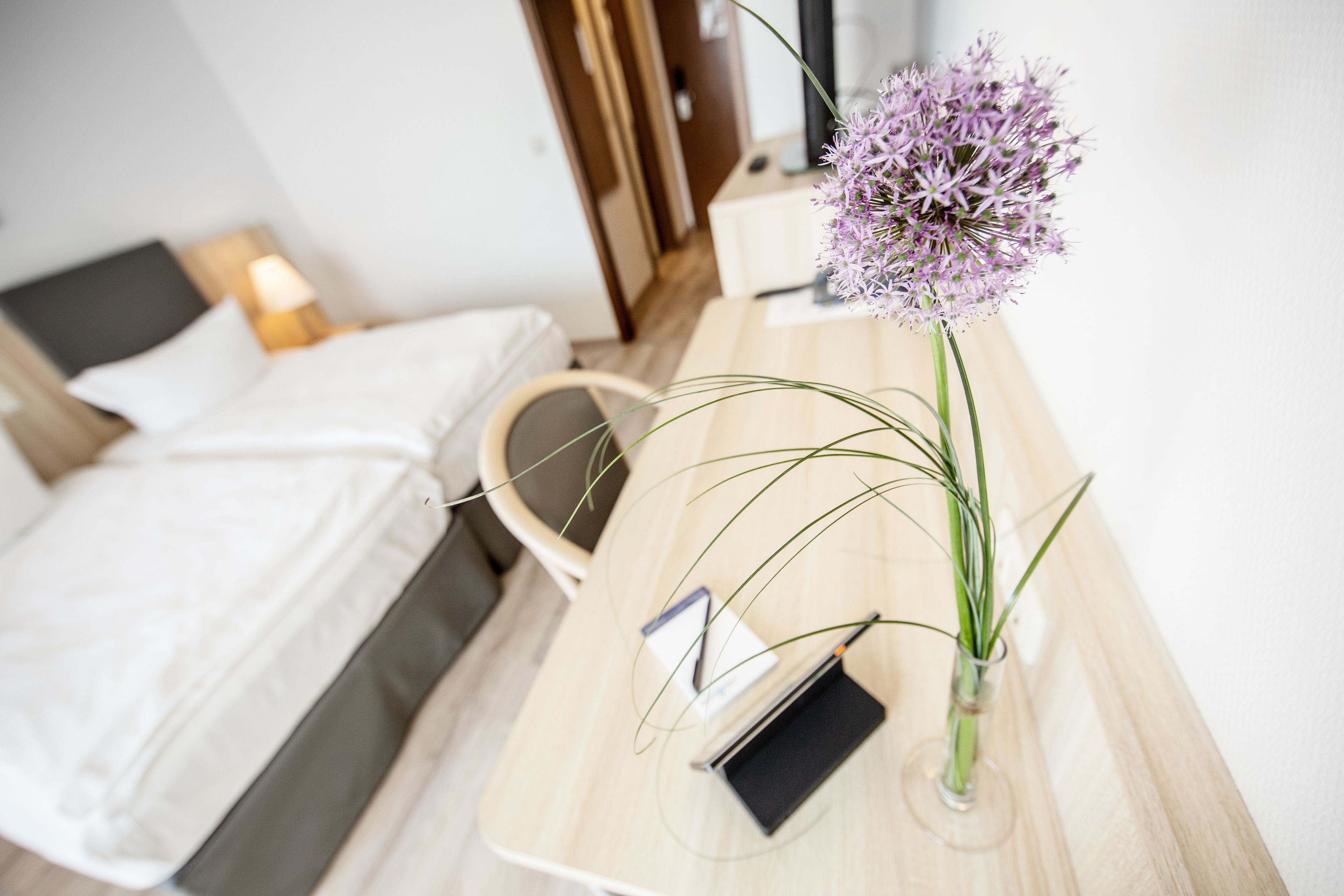 superior room | hypo-allergenic bedding, in-room safe, desk, blackout curtains