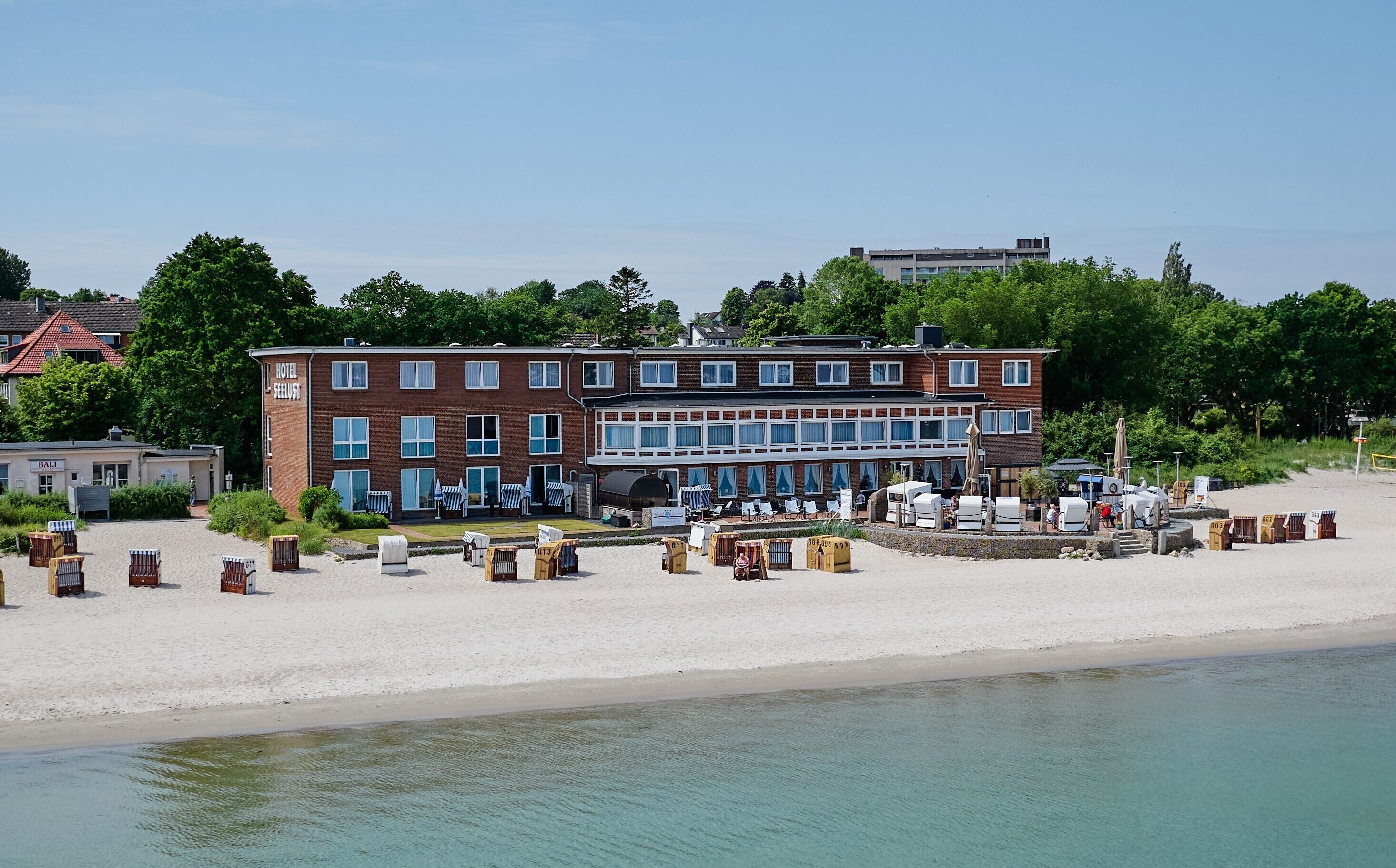 Fassade der Unterkunft