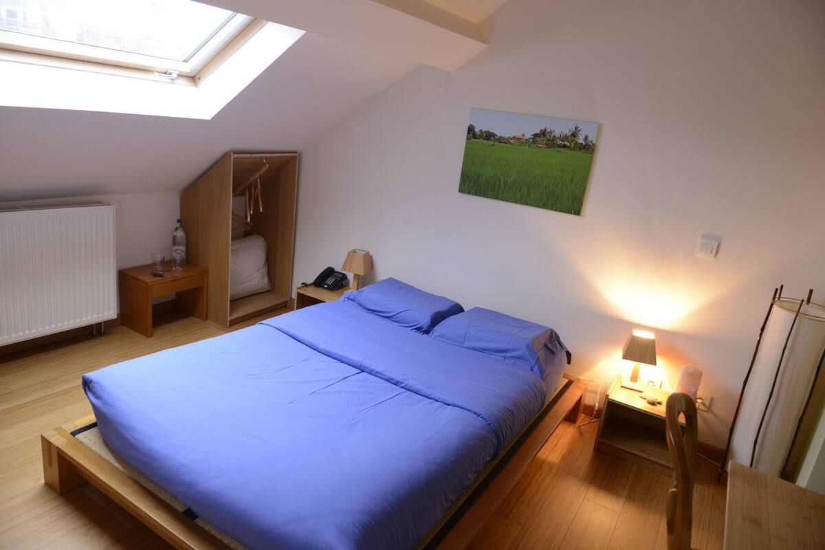 Soundproofing, iron/ironing board, free cots/infant beds, free WiFi