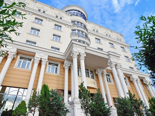 Façade de l’hébergement