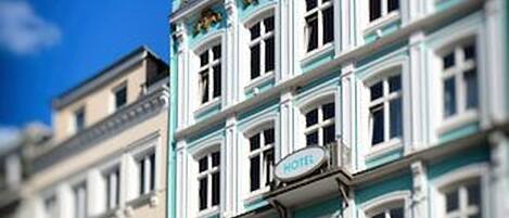 Façade de l’hébergement