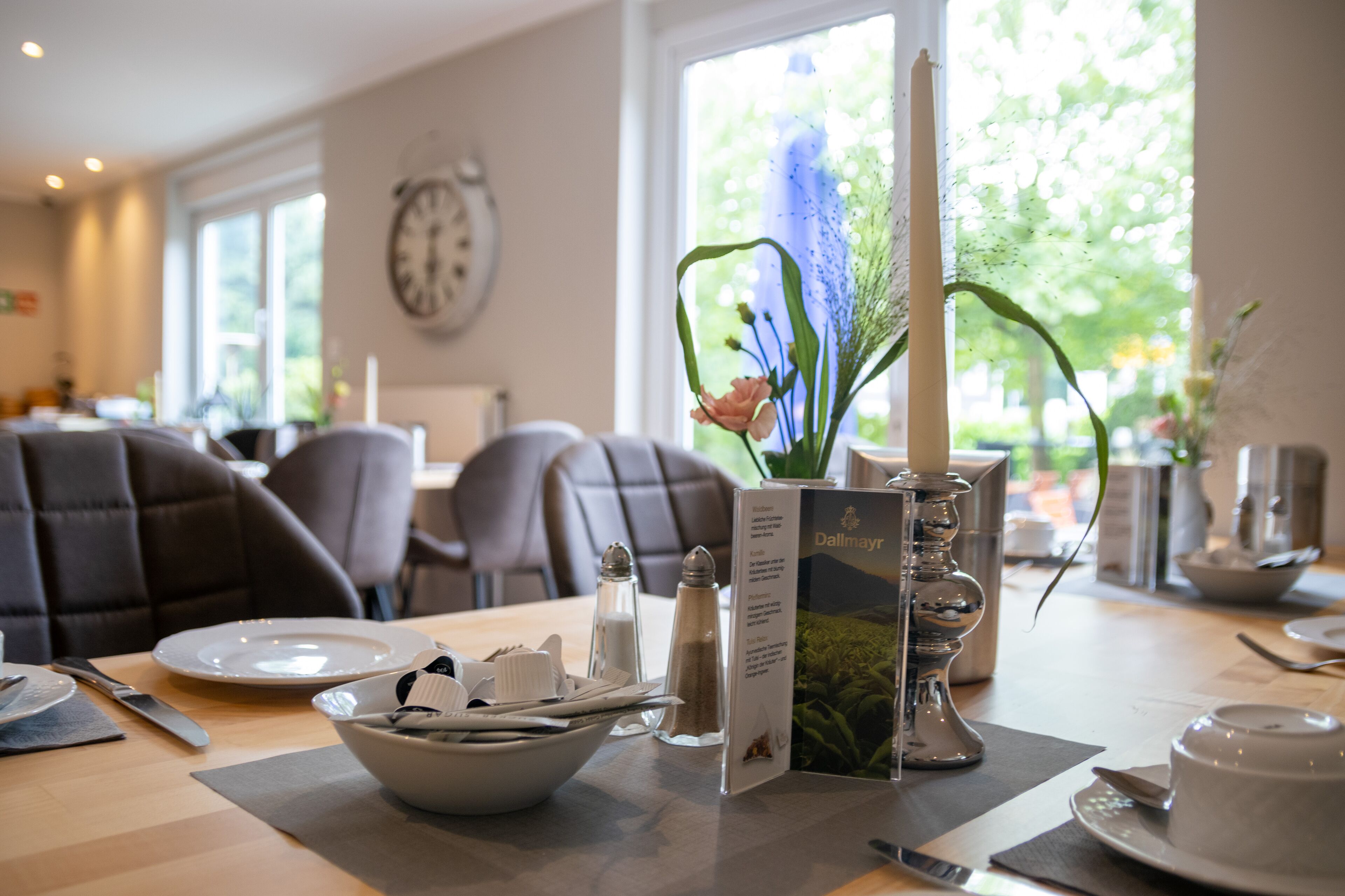 daily buffet breakfast (eur 5 per person)