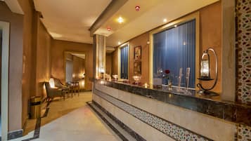 Sauna, steam room, Turkish bath, body treatments, body wraps