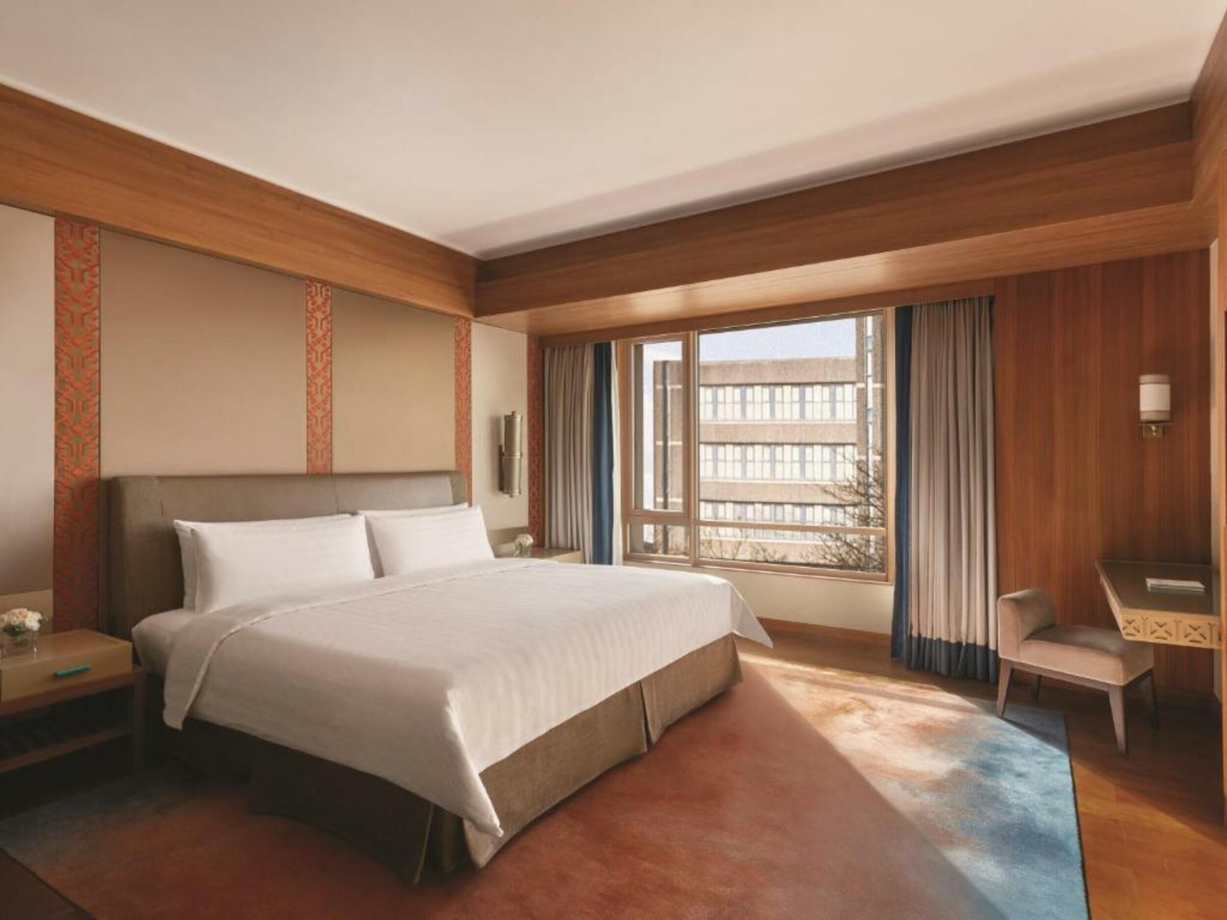 Minibar (free items), in-room safe, desk, soundproofing