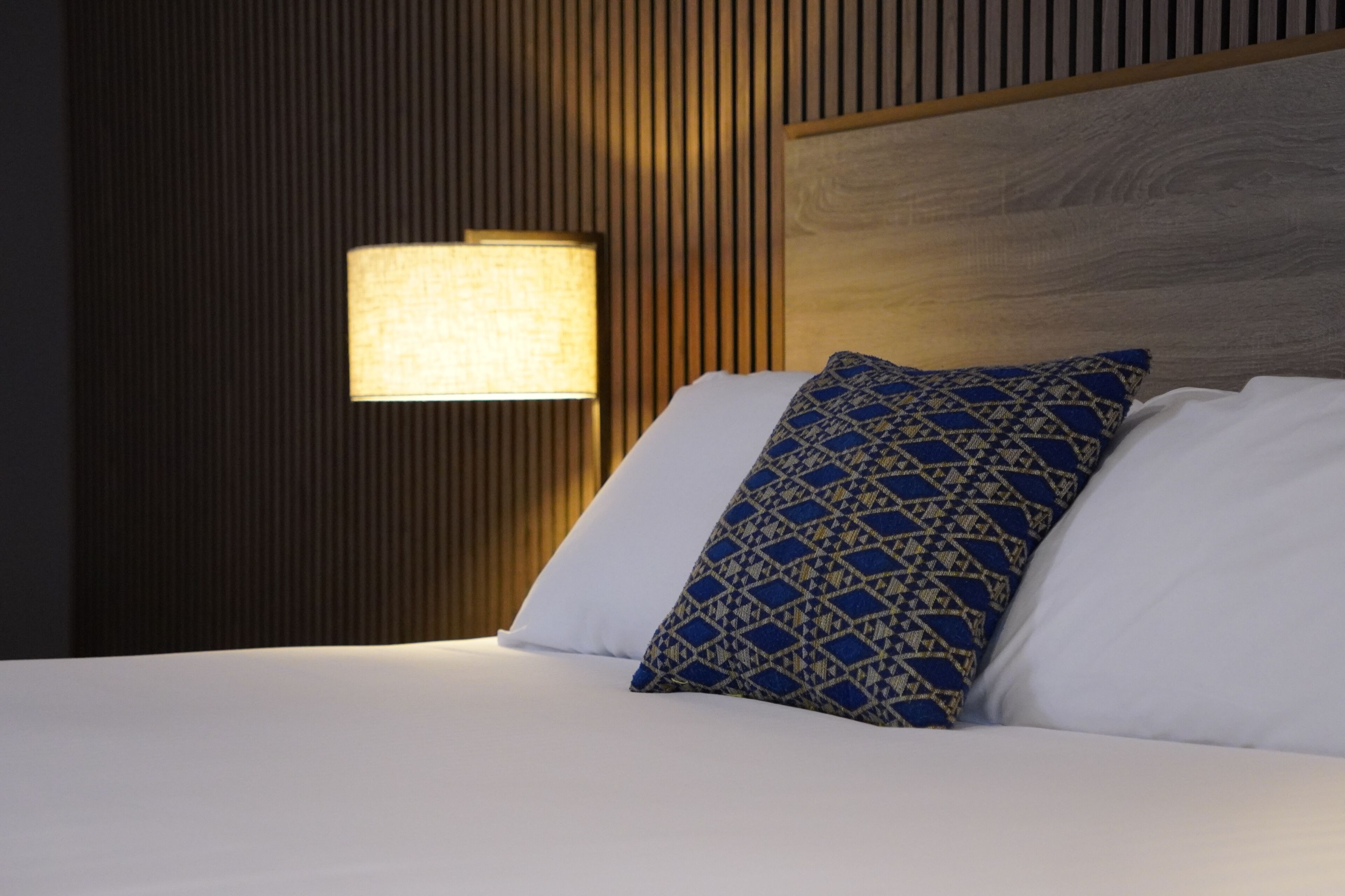 Executive kamer, bubbelbad | Een minibar, een bureau, een laptopwerkplek, verduisterende gordijnen