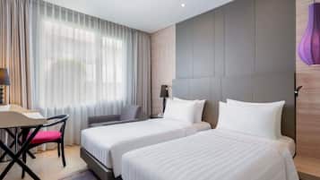 Superior Twin Room, 2 Twin Beds | In-room safe, desk, iron/ironing board, free cribs/infant beds