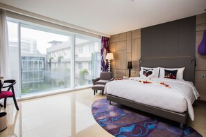 Privilege, Chambre Double, 1 lit double | Vue de la chambre