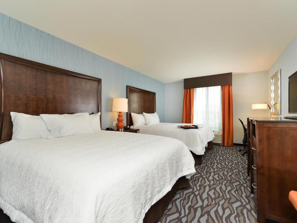 In-room safe, desk, iron/ironing board, free cribs/infant beds
