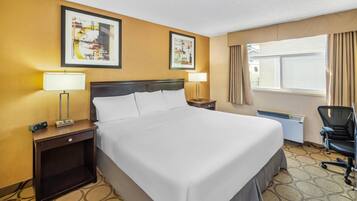 Rom – standard, 1 kingsize-seng, ikke-røyk | 1 soverom, skrivebord, barnesenger og ekstrasenger (mot et tillegg)