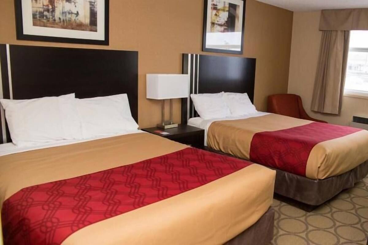 1 habitación, escritorio, cunas y camas extra