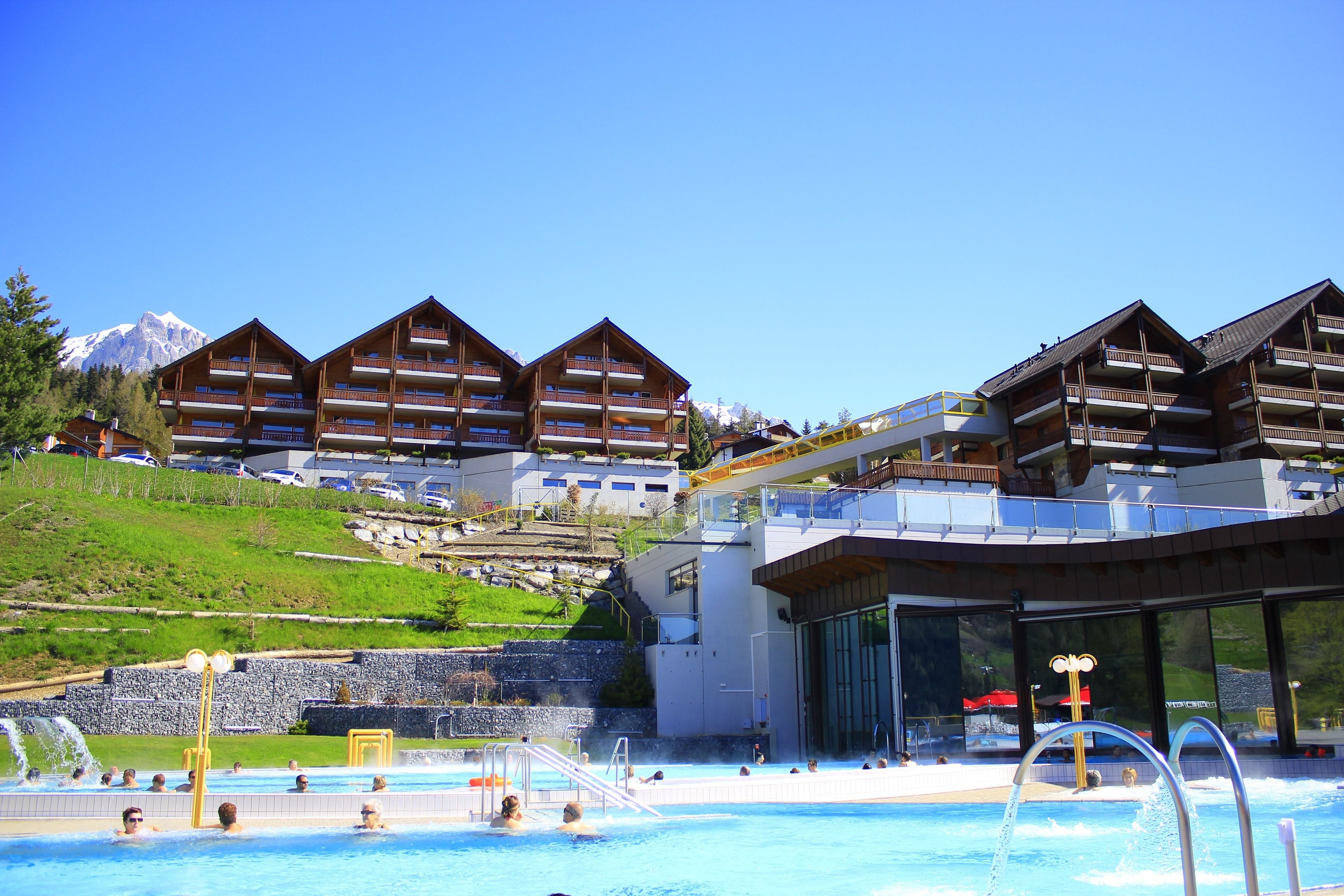 Indoor pool, 2 outdoor pools, pool umbrellas, sun loungers