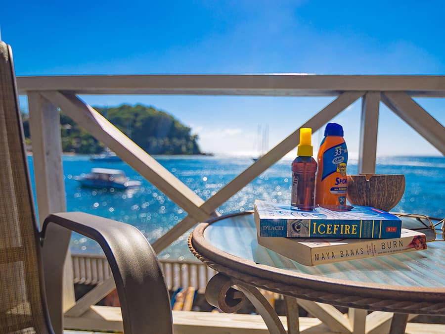 Cofres nos quartos, individualmente decorados