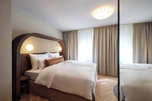 1 bedroom, minibar, in-room safe, individually decorated