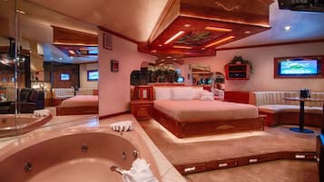 Suite | Decoración personalizada, muebles diferentes y ropa de cama