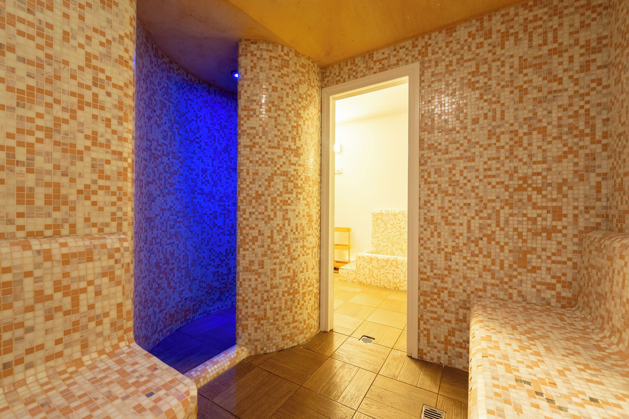 Sauna, tina de hidromasaje, baño de vapor y baño turco o hammam 