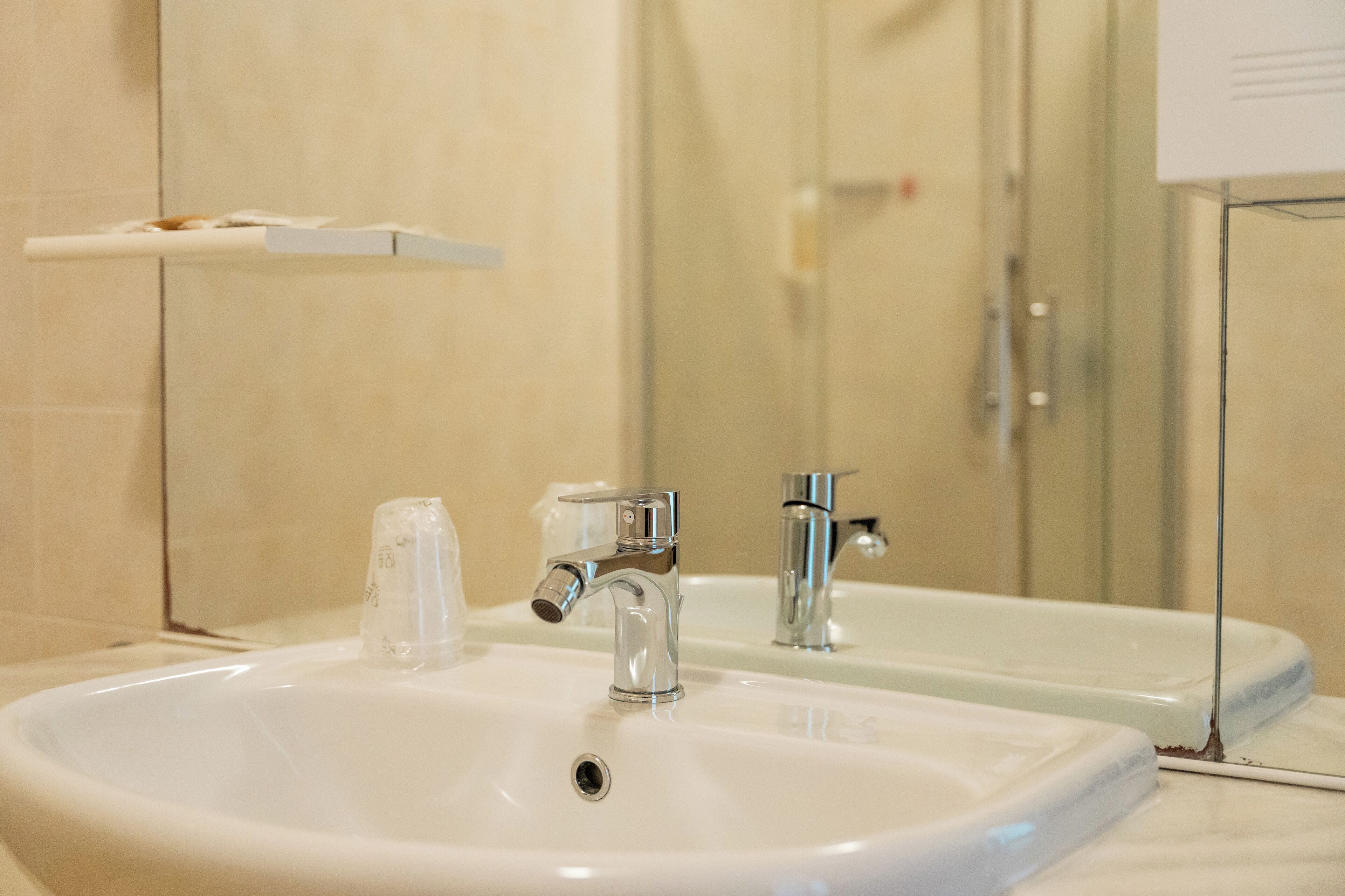apartment | bathroom | free toiletries, hair dryer, bathrobes, bidet