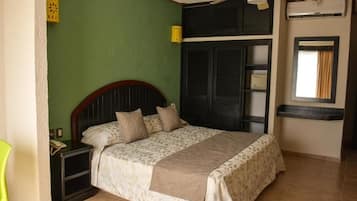 Caja fuerte y ropa de cama