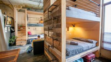 Shared Dormitory, 1 Double Bed | In-room safe, desk, soundproofing, iron/ironing board