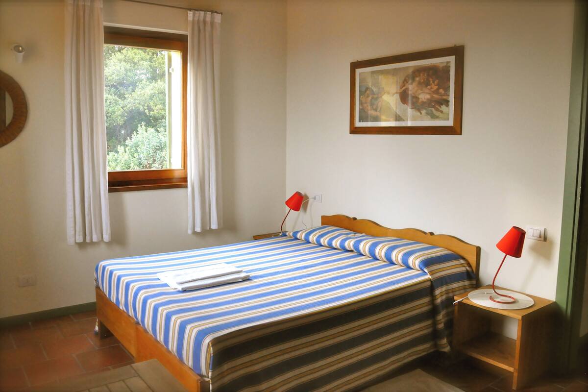 Escritorio, wifi gratis, ropa de cama