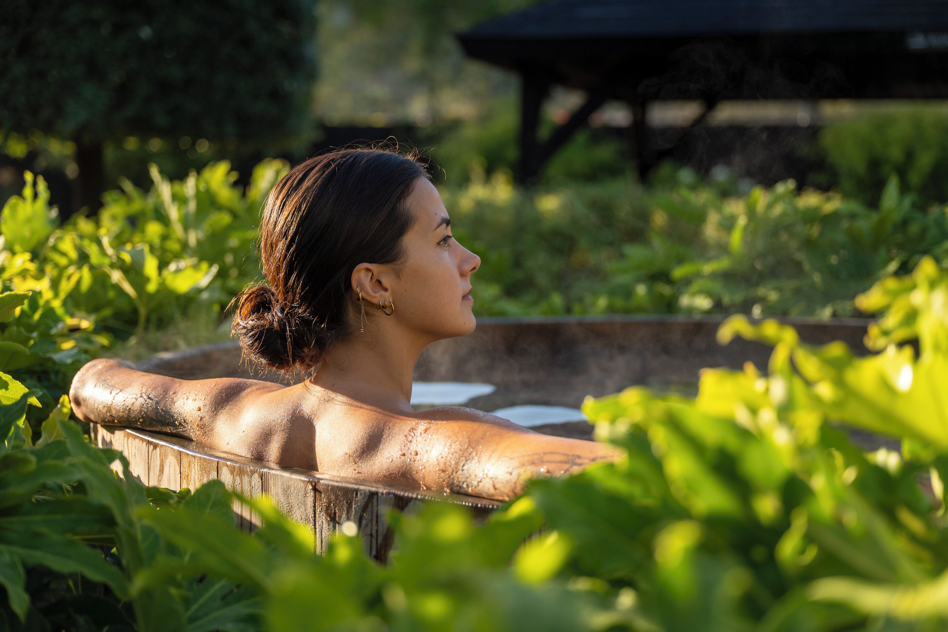 Indoor pool, outdoor pool, pool umbrellas, sun loungers