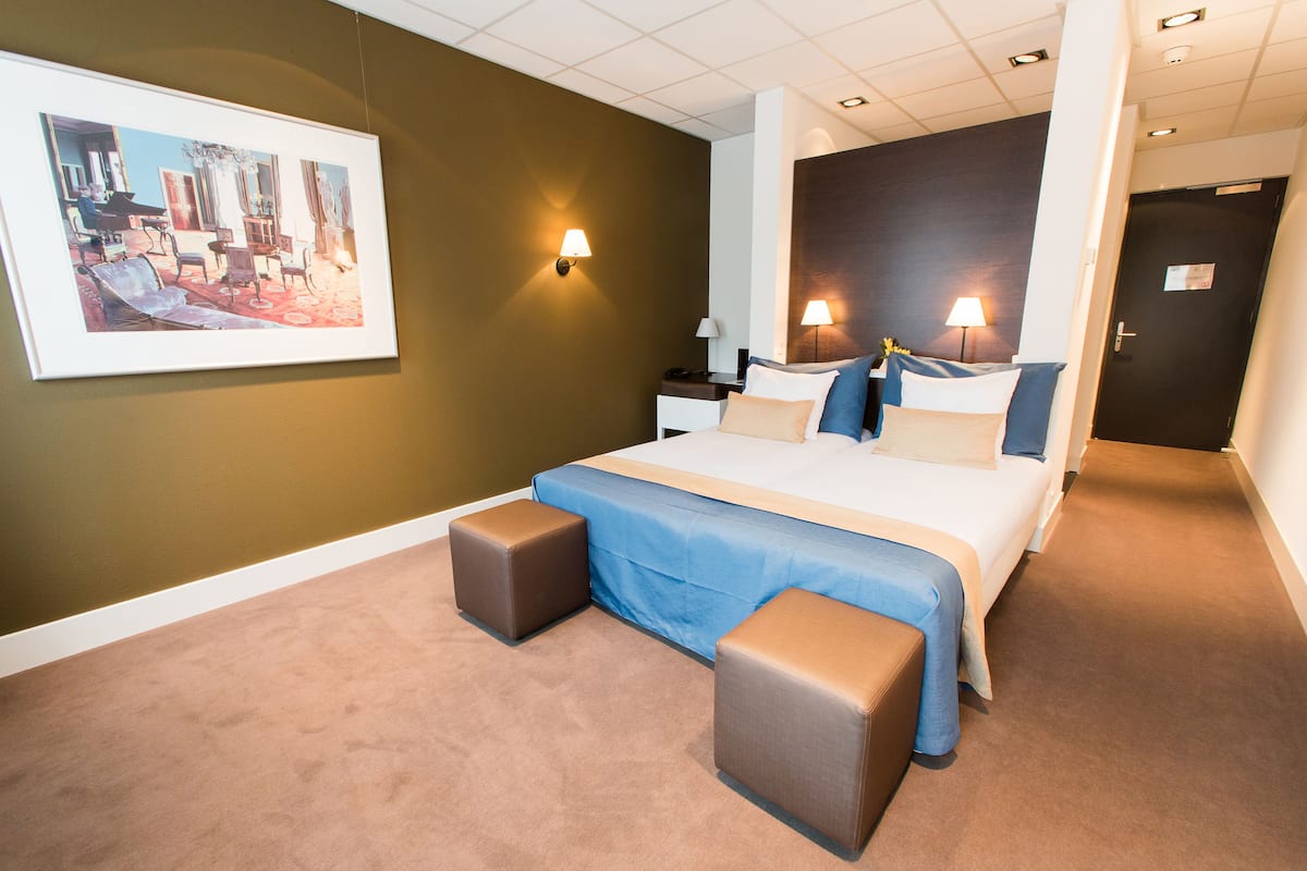 Quarto duplo conforto | 1 quarto, roupas de cama antialérgicas, edredons de pluma