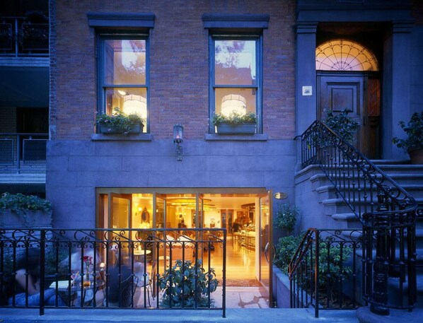 Front of property - evening/night