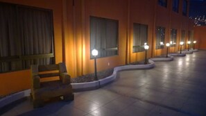 Front of property – evening/night