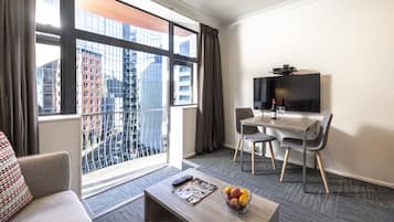 Apartment, 1 Bedroom | Living area