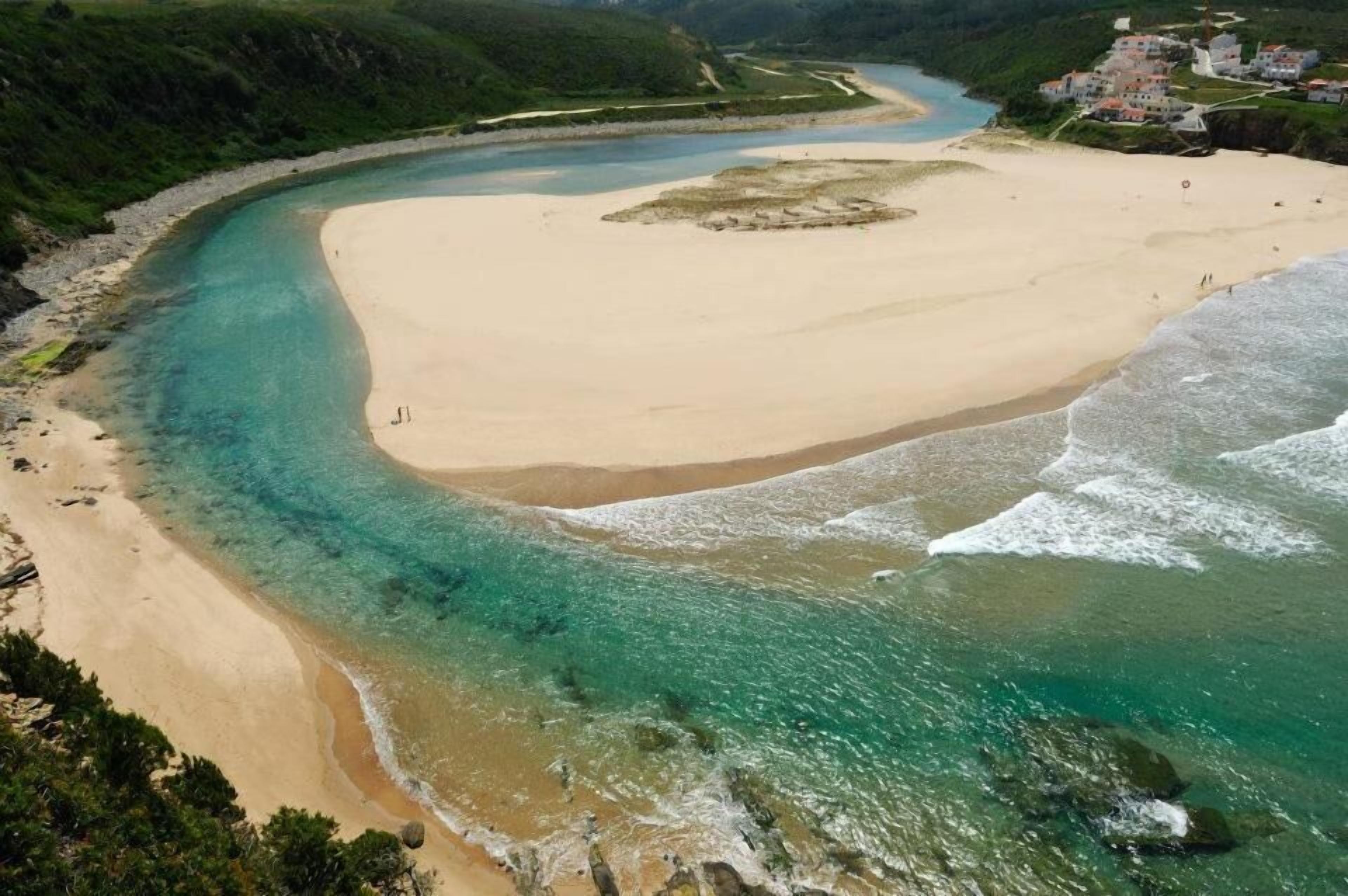 beach nearby, white sand