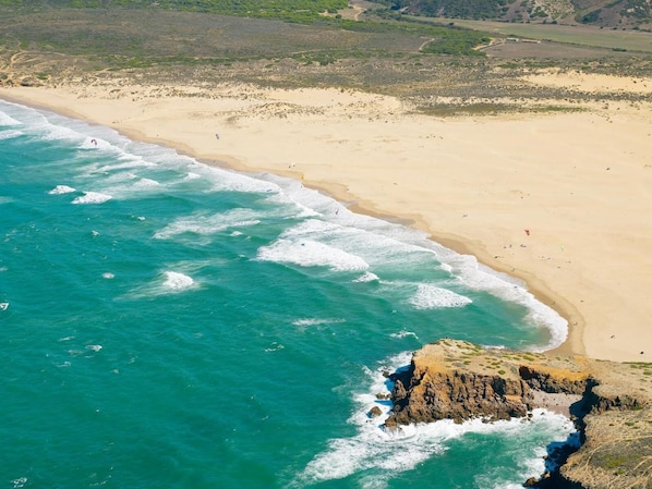 Beach nearby, white sand