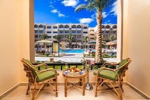 View from room - El Karma Aqua Beach Resort (Hurghada)