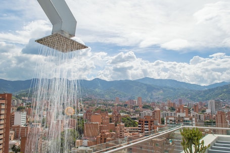 View from property. Inntu Hotel