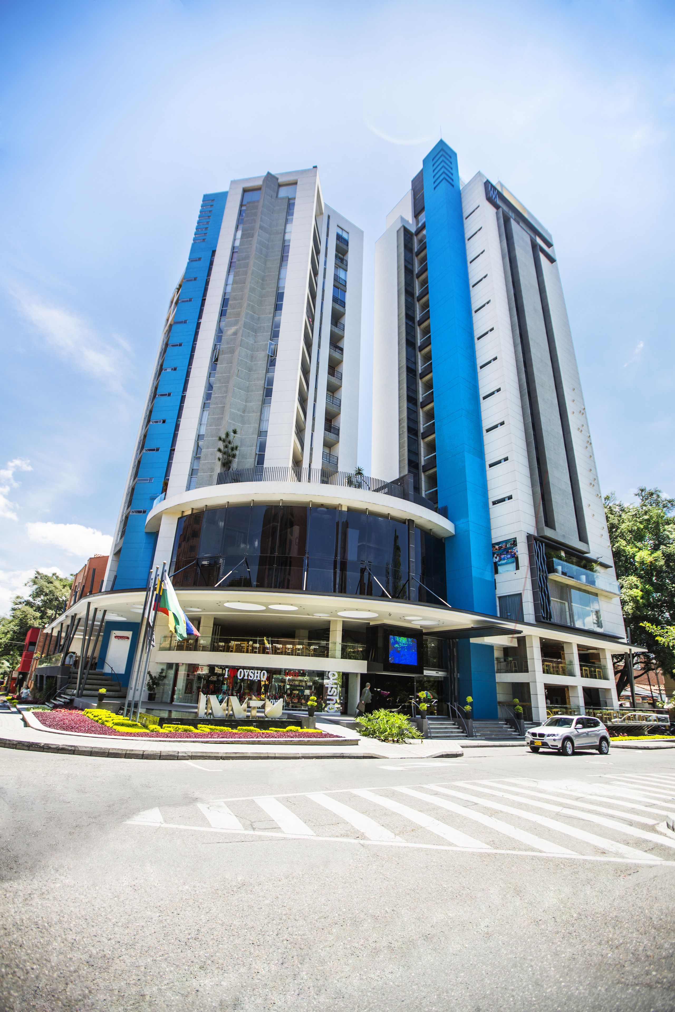 Façade de l’hébergement