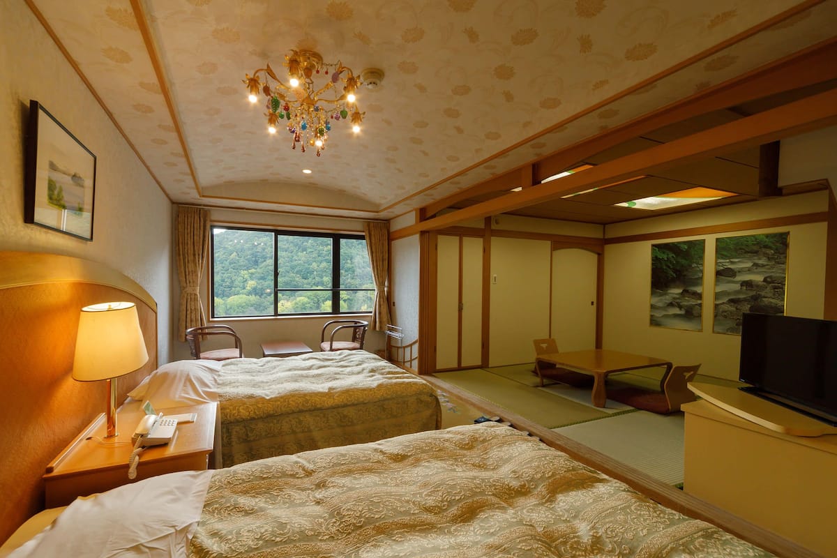 Japanese Western Style Room Non-Smoking | 1 bedroom, down comforters, in-room safe, free WiFi