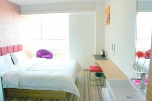 Deluxe Double Room | Free WiFi, bed sheets - Shanshui Trends Hotel Li Yuan (Tongzhou)