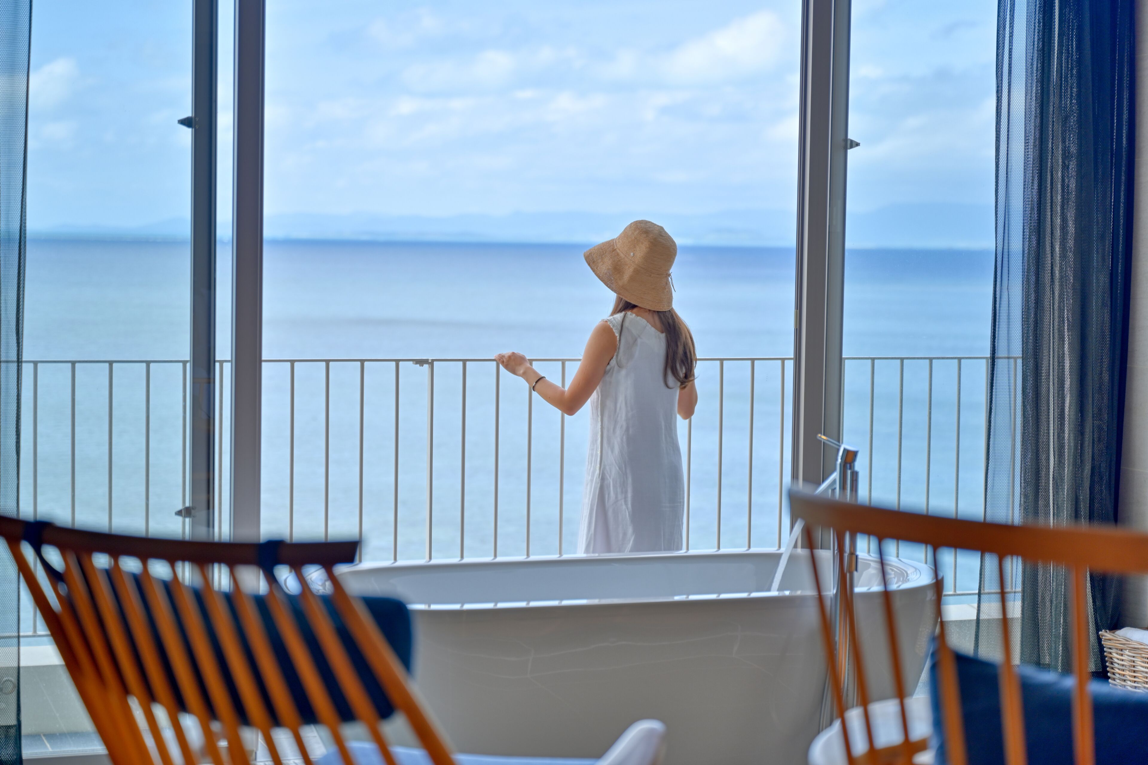 new wing “ocean garden” ukifune | 1 bedroom, minibar, in-room safe, individually decorated